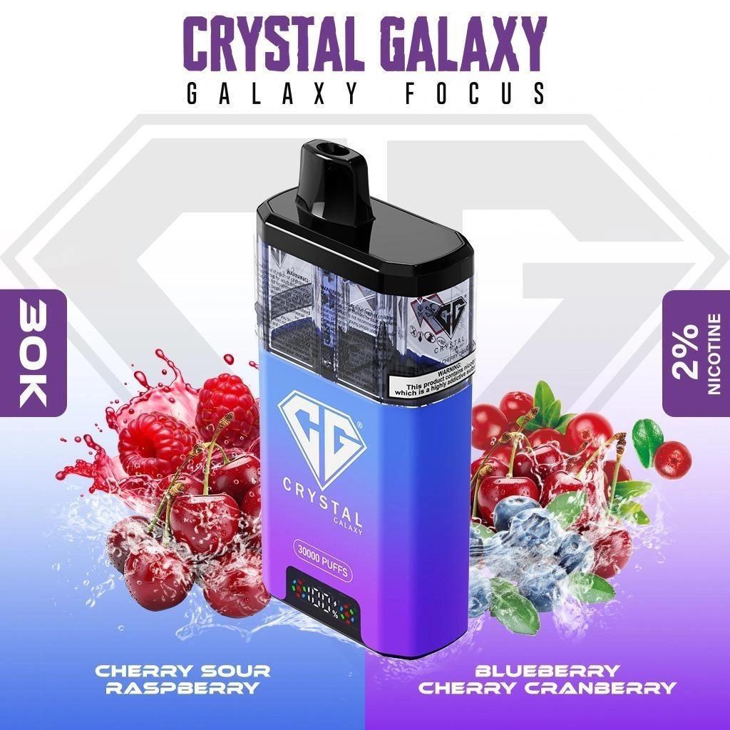 Crystal Galaxy Focus 30k Disposable Vape - Vapour VapeCrystal Galaxy