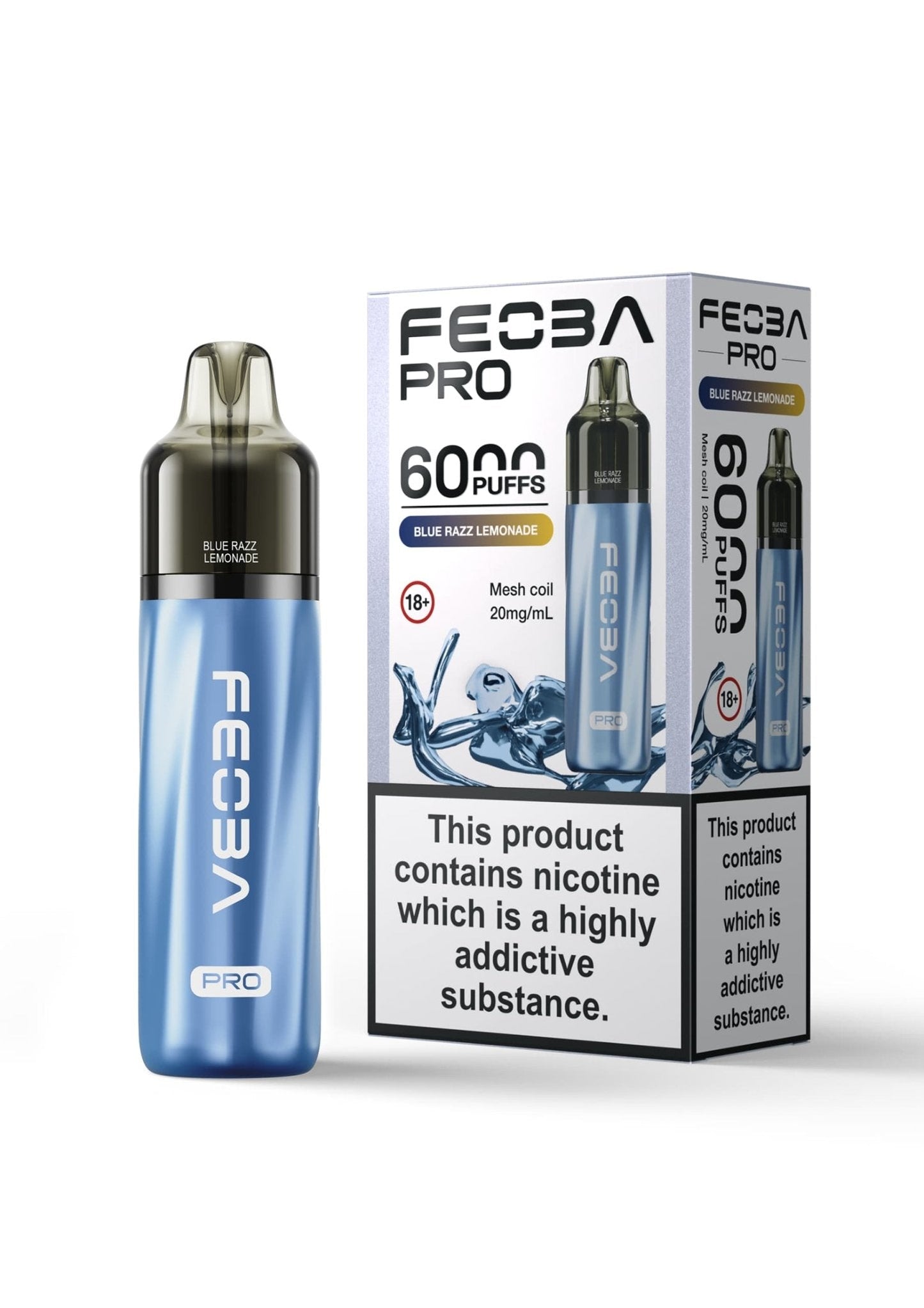 Feoba Pro 6000+ Disposbale Vape - The Vape Giant