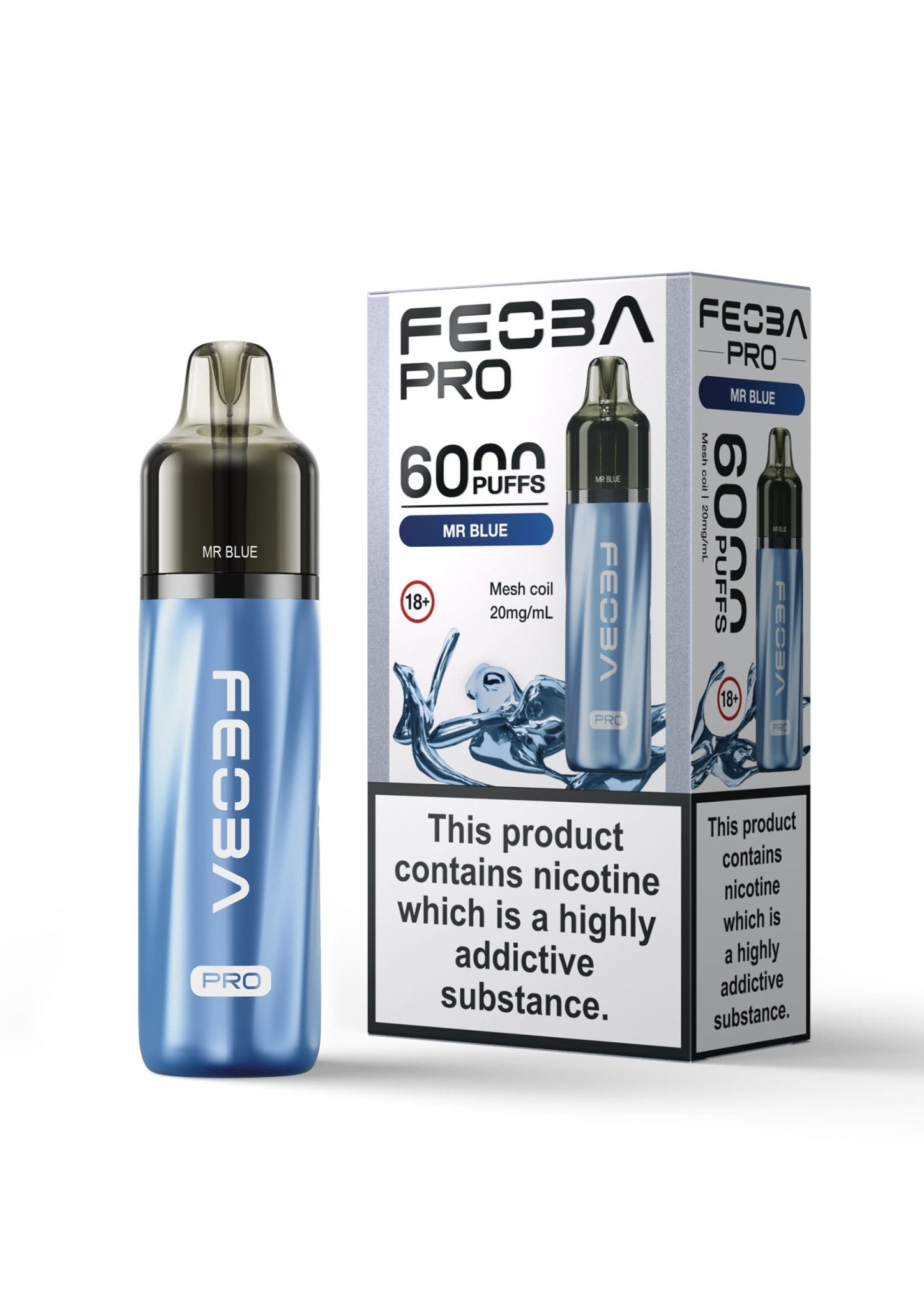 Feoba Pro 6000+ Disposbale Vape - The Vape Giant