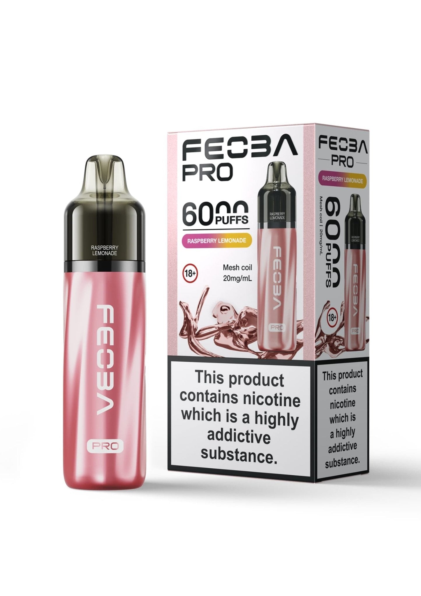 Feoba Pro 6000+ Disposbale Vape - The Vape Giant