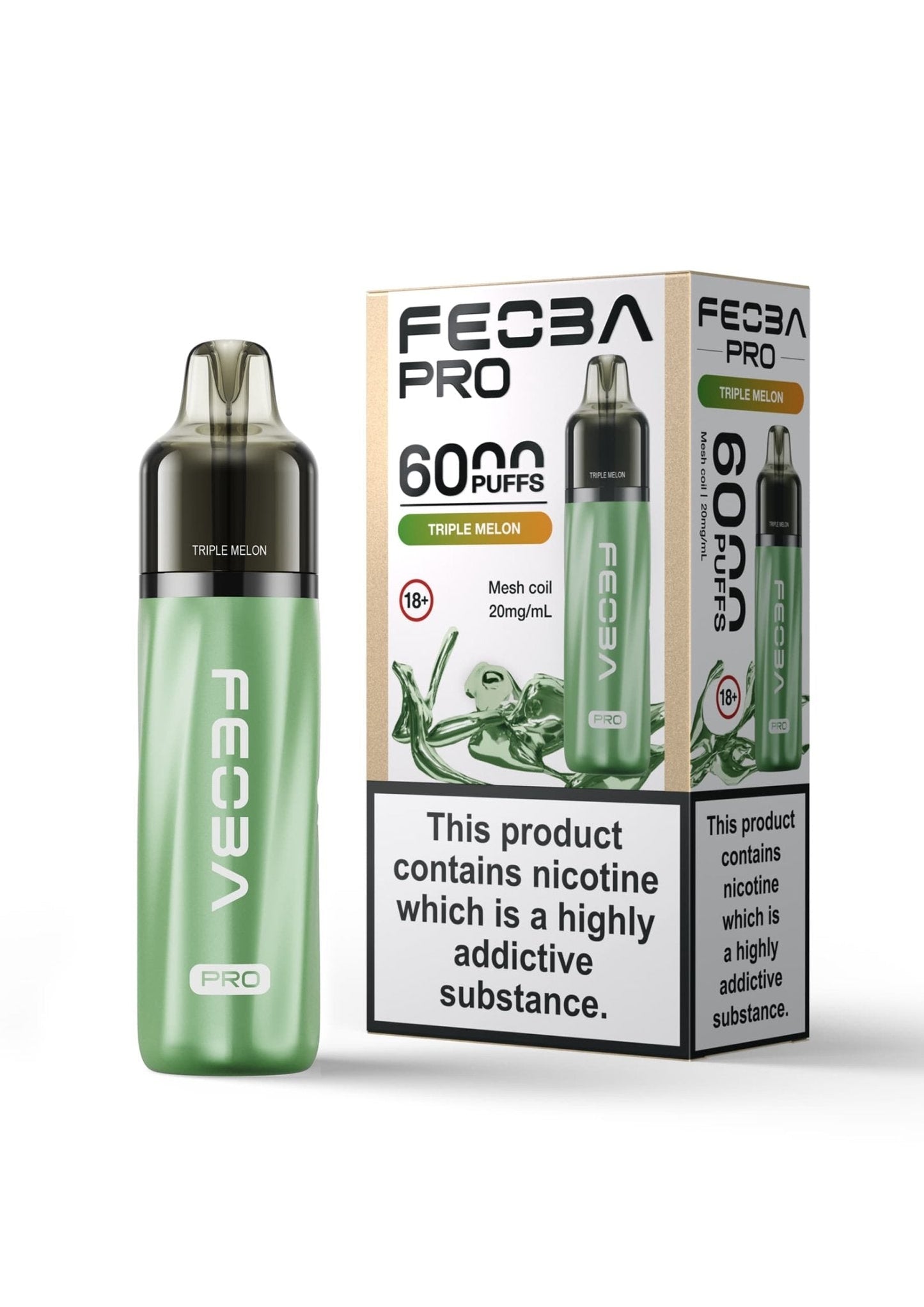 Feoba Pro 6000+ Disposbale Vape - The Vape Giant