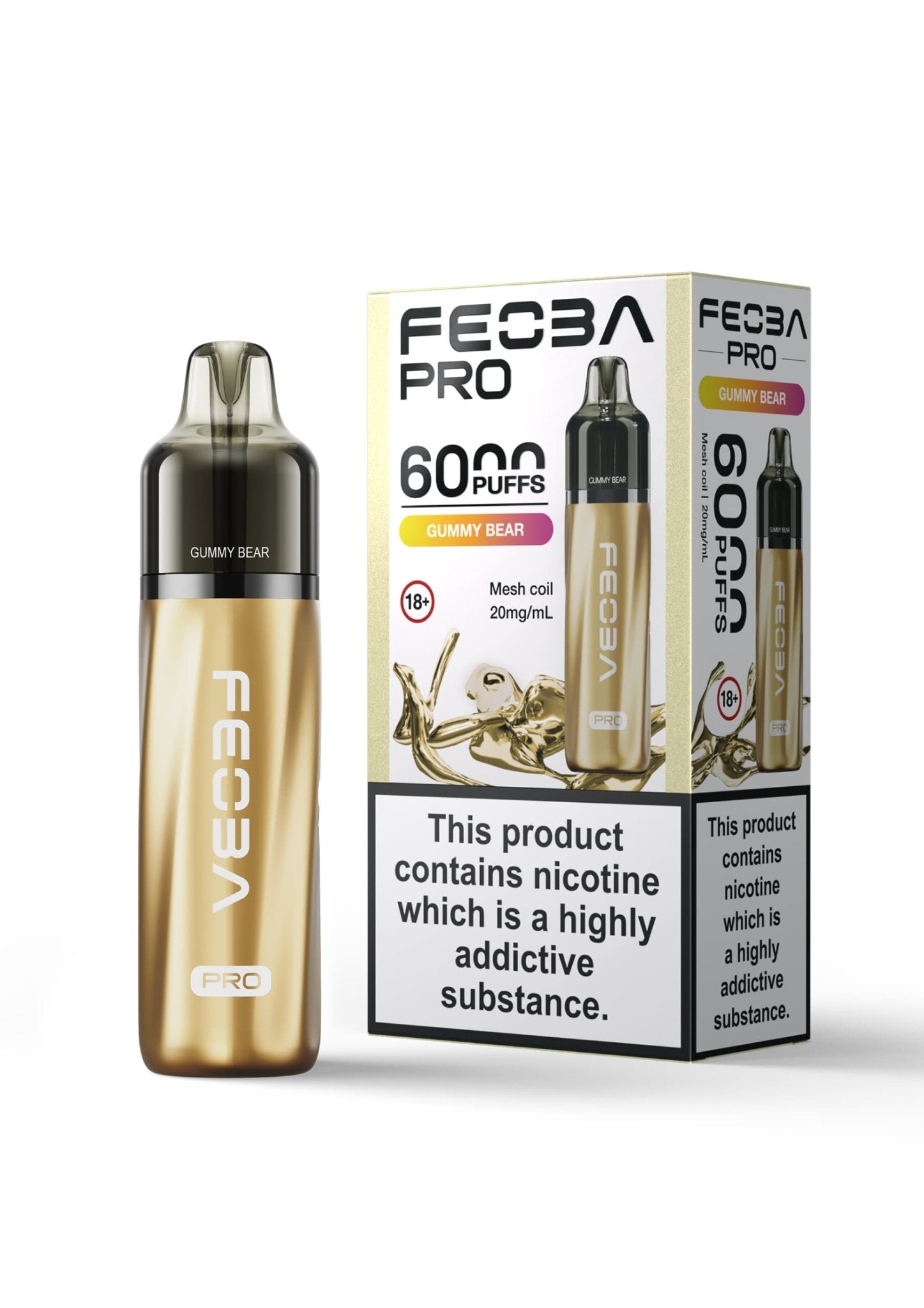 Feoba Pro 6000+ Disposbale Vape - The Vape Giant