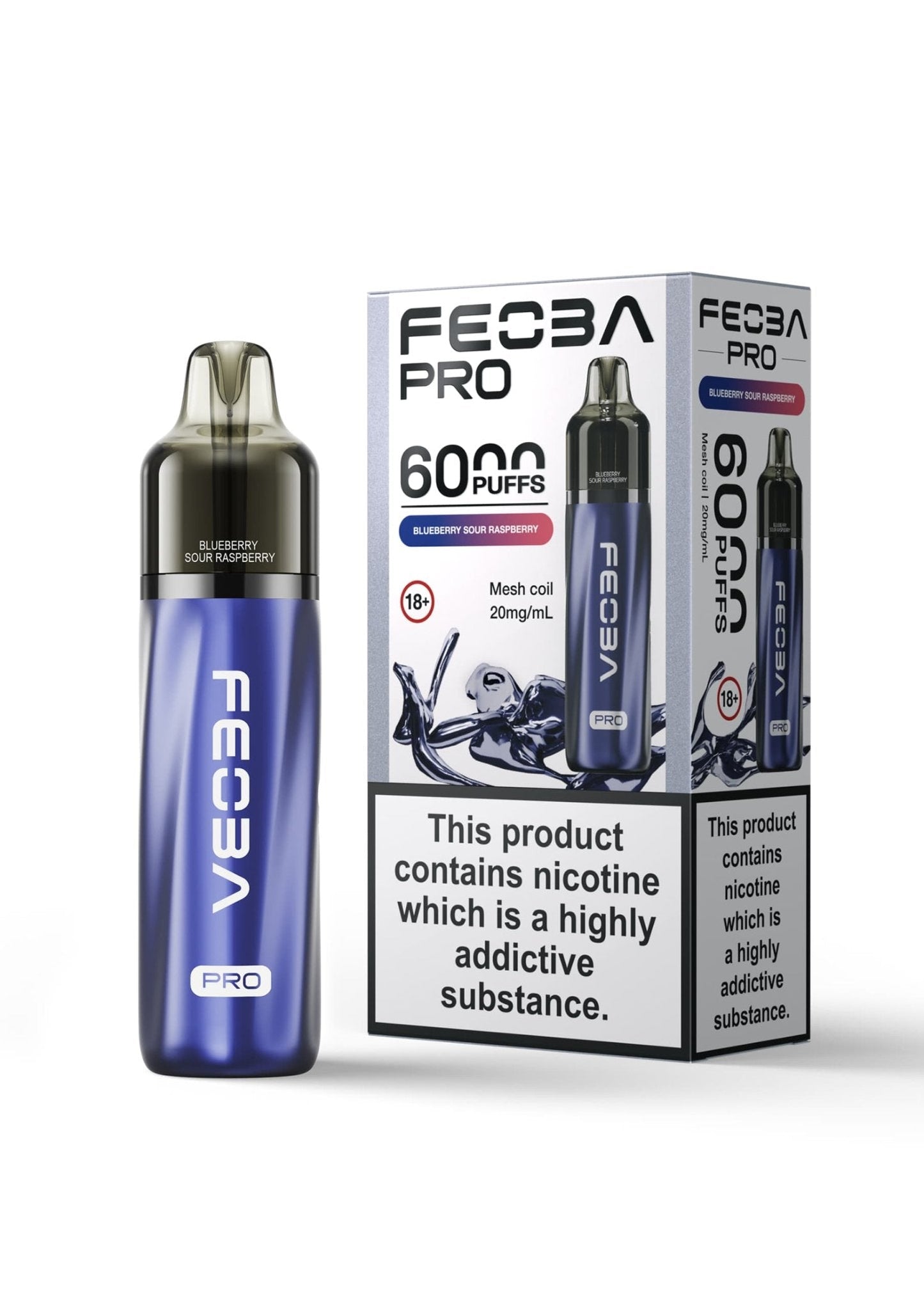 Feoba Pro 6000+ Disposbale Vape - The Vape Giant