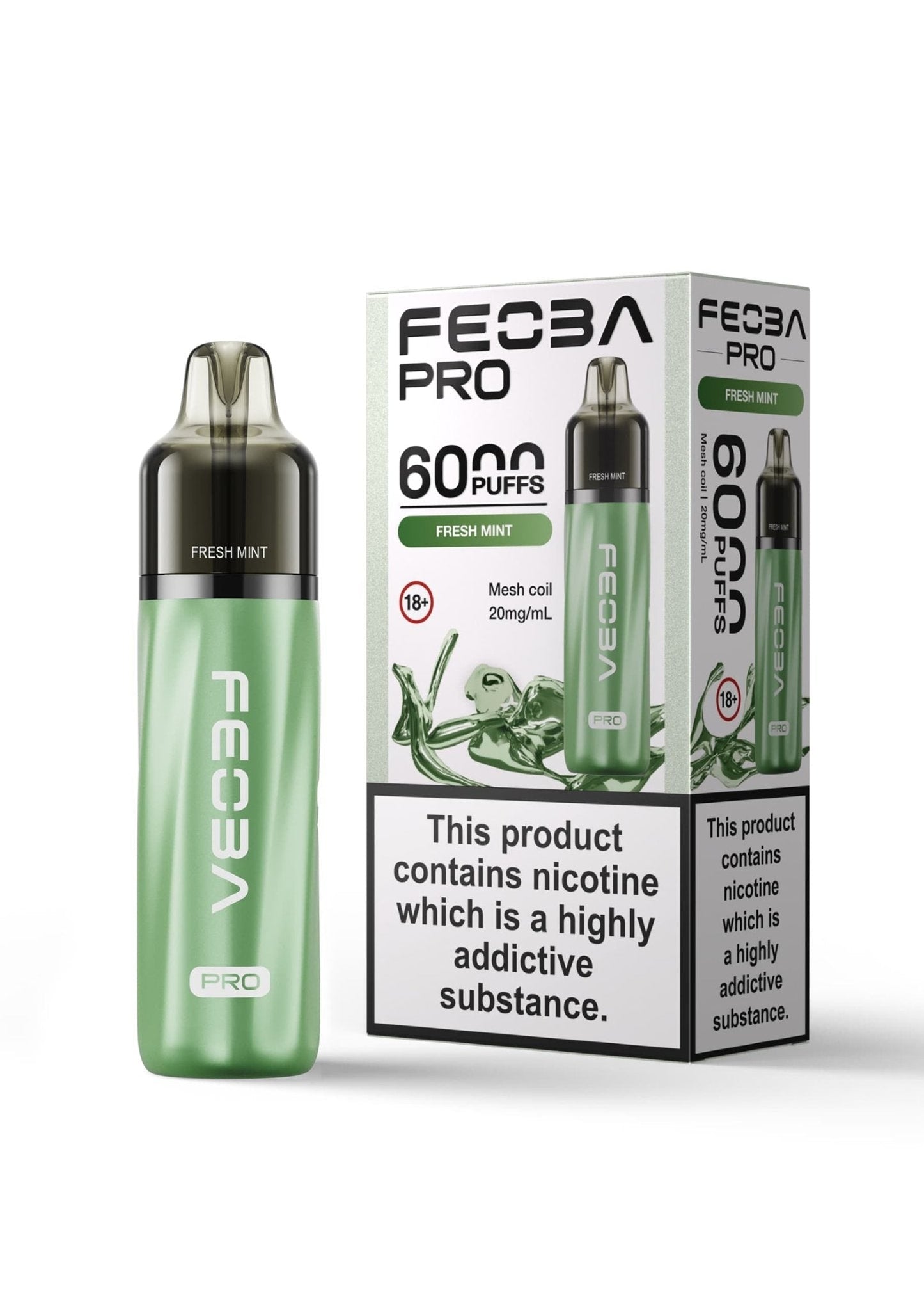 Feoba Pro 6000+ Disposbale Vape - The Vape Giant