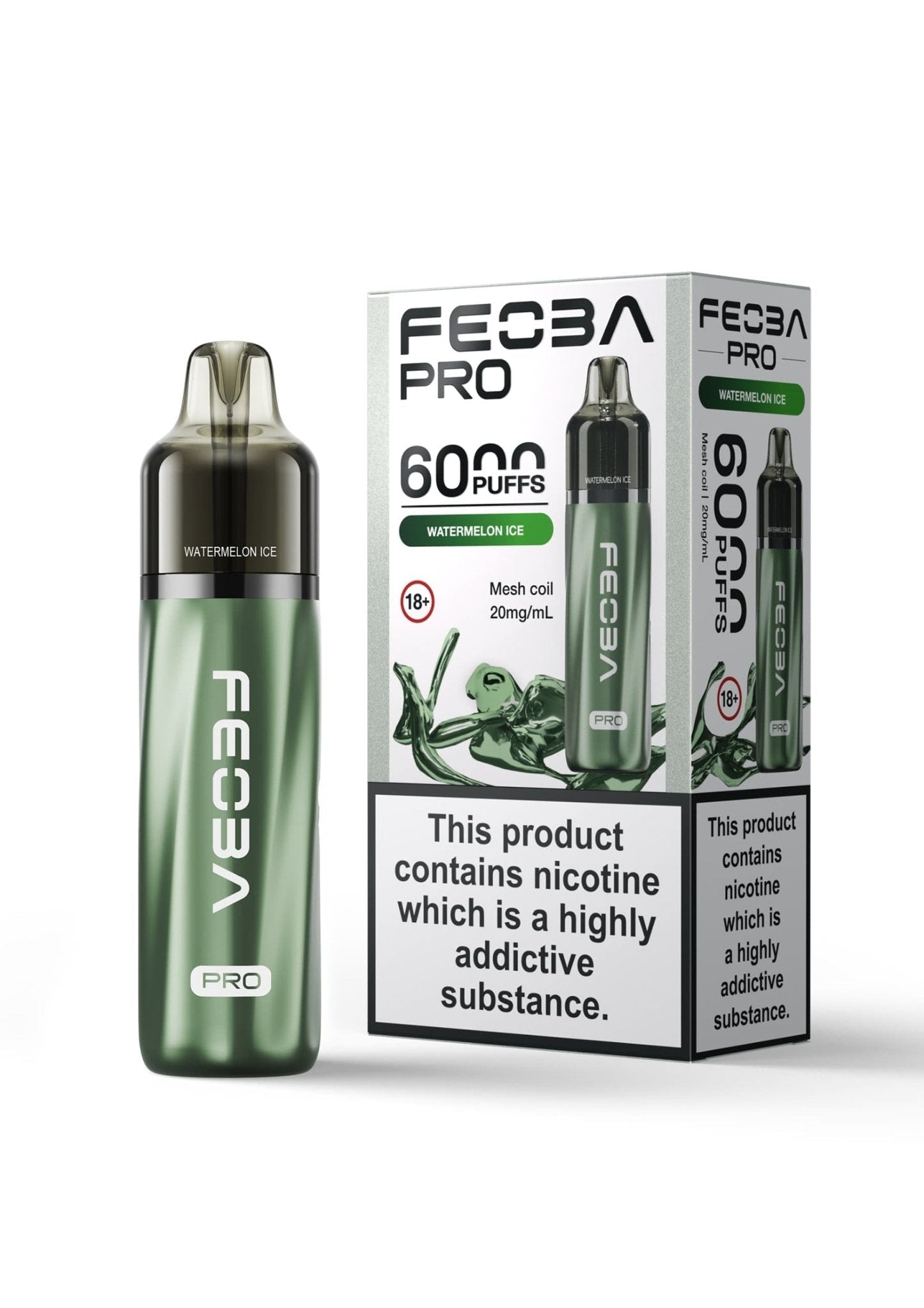 Feoba Pro 6000+ Disposbale Vape - The Vape Giant