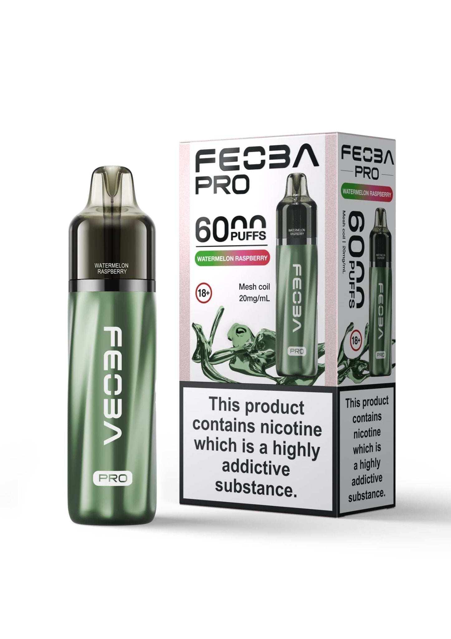 Feoba Pro 6000+ Disposbale Vape - The Vape Giant