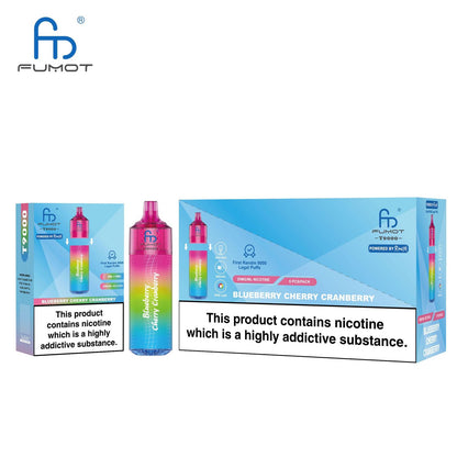 Fumot R and M Toranado T9000 Disposable Vape - Vapour VapeFumot