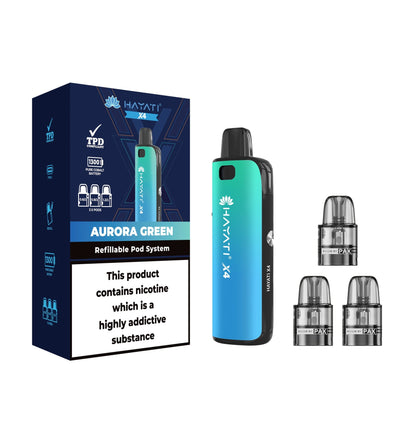 Hayati X4 Refillable Pod System Kit - Vape Wholesale Mcr