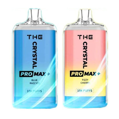 The Crystal Pro Max + 10000 Disposable Vape Pod Box of 10 - Vape Wholesale Mcr