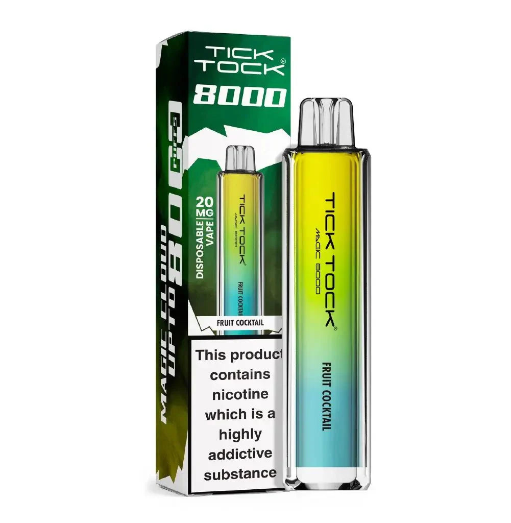 Tick Tock Magic 8000 Disposable Vape - Vapour VapeTick Tock