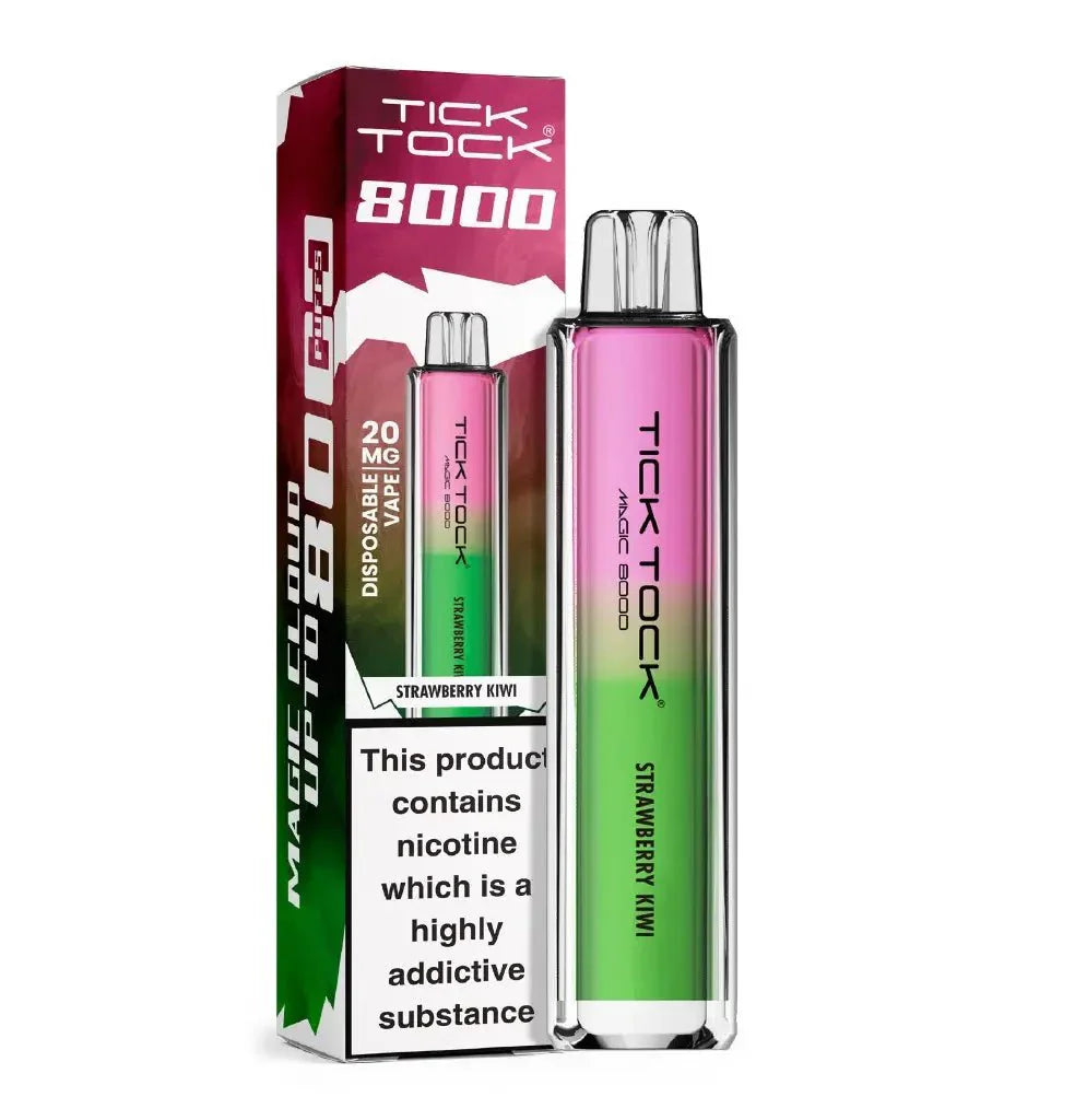 Tick Tock Magic 8000 Disposable Vape - Vapour VapeTick Tock