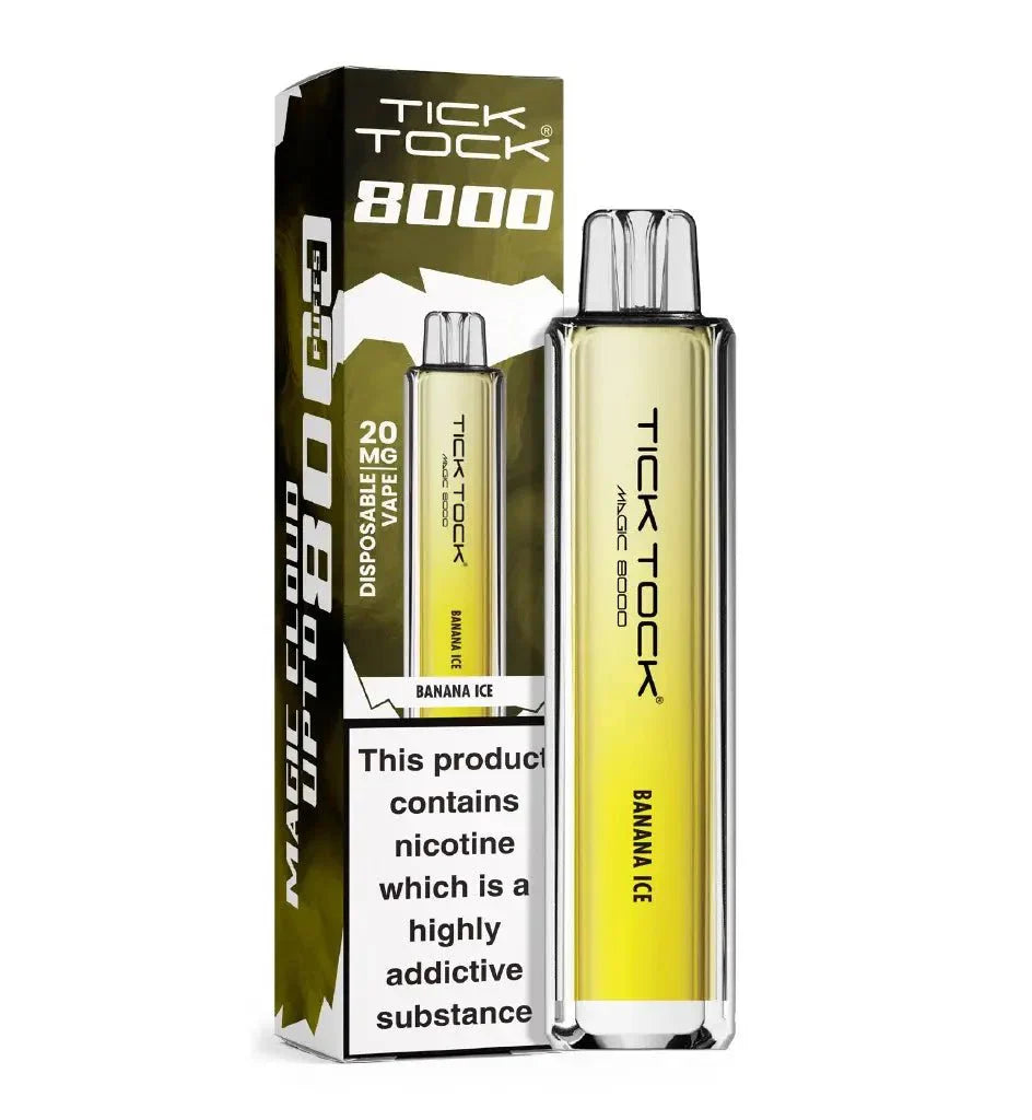 Tick Tock Magic 8000 Disposable Vape - Vapour VapeTick Tock