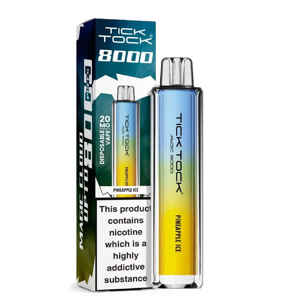 Tick Tock Magic 8000 Disposable Vape - Vapour VapeTick Tock