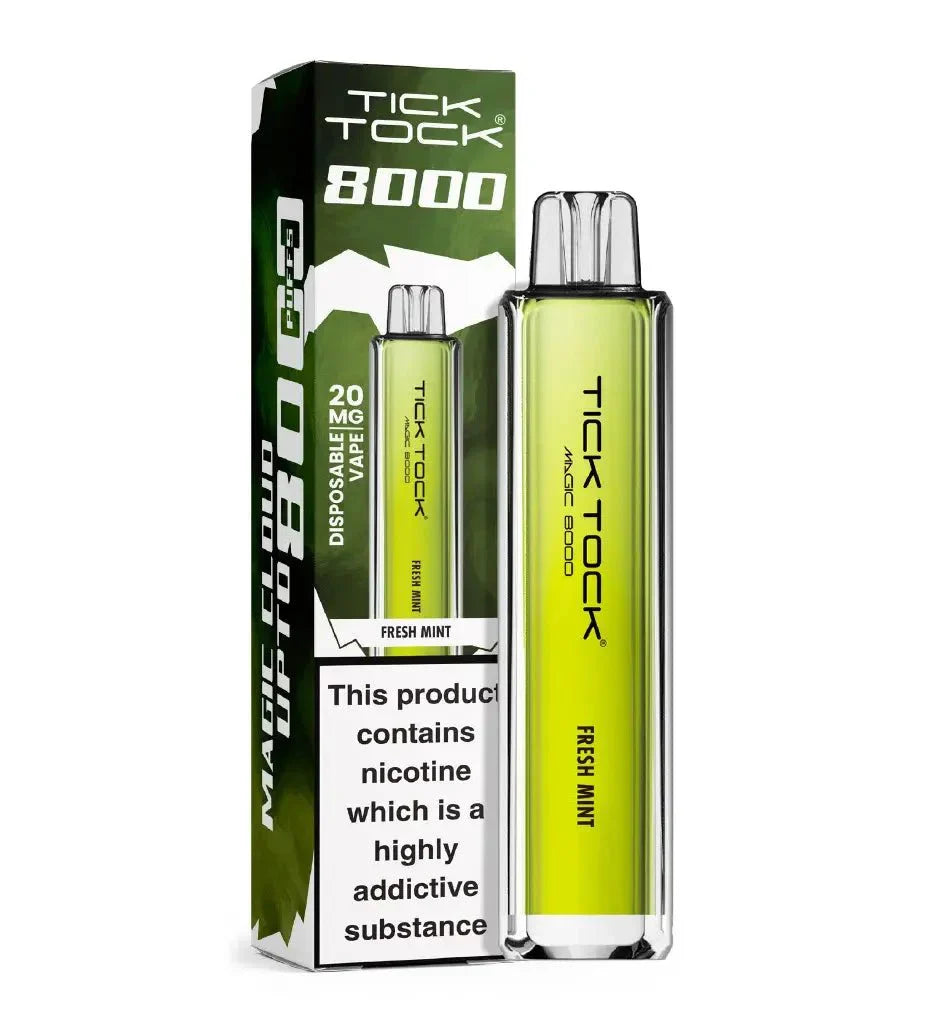 Tick Tock Magic 8000 Disposable Vape - Vapour VapeTick Tock