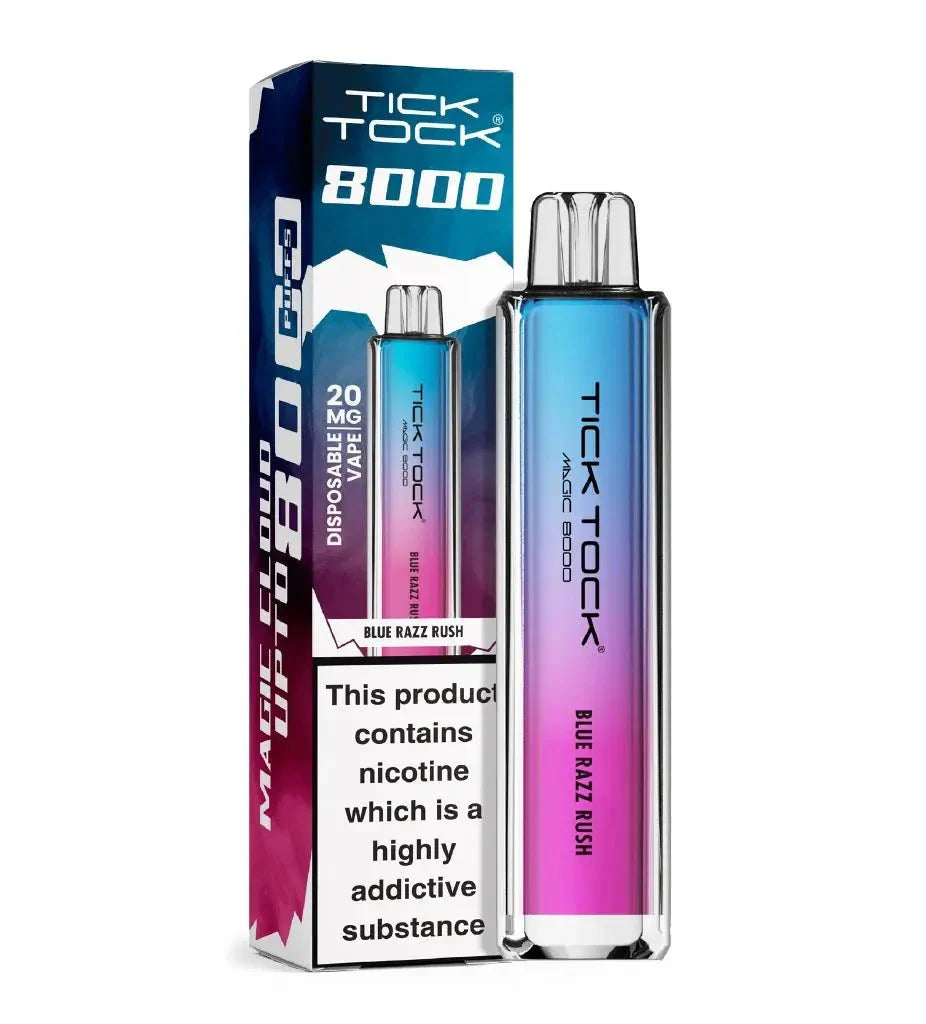 Tick Tock Magic 8000 Disposable Vape - Vapour VapeTick Tock